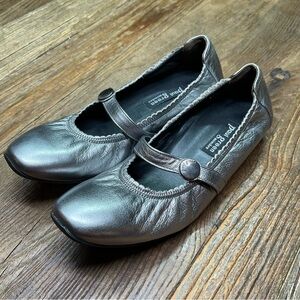 Paul Green Women's Munchen Metallic Mary Jane Flats UK 5 ~ 7.5 US